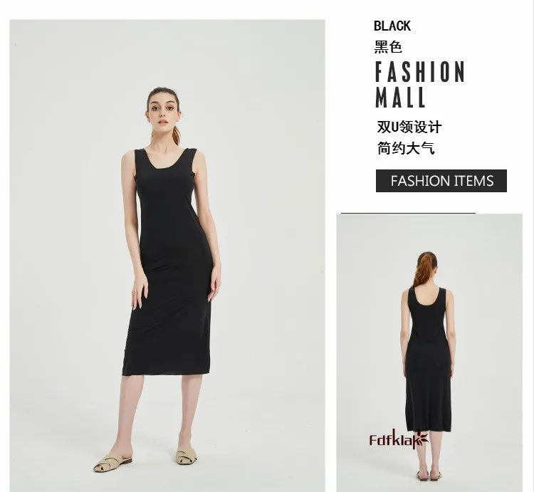 M-5XL Plus Size Nightgowns Women Sexy Ice Silk Nightdress Seamless Vest Long Dress Summer Female Nightshirt Vestidos Mujer