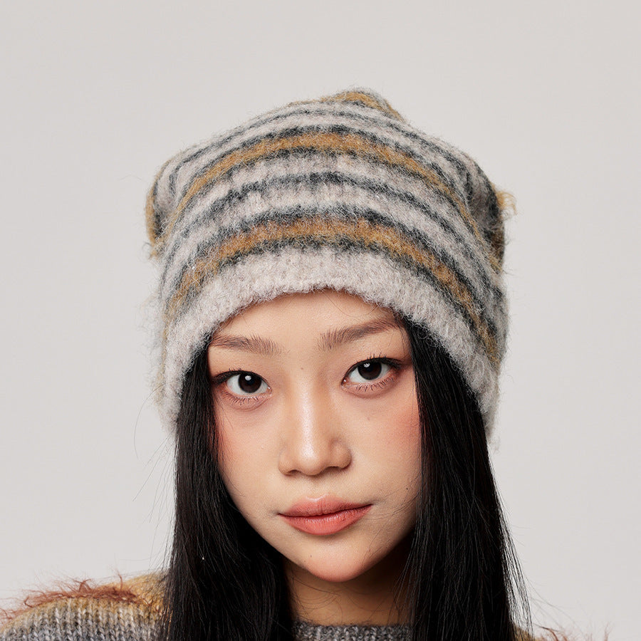 Ear Protection Knitting Warm Hat For Children