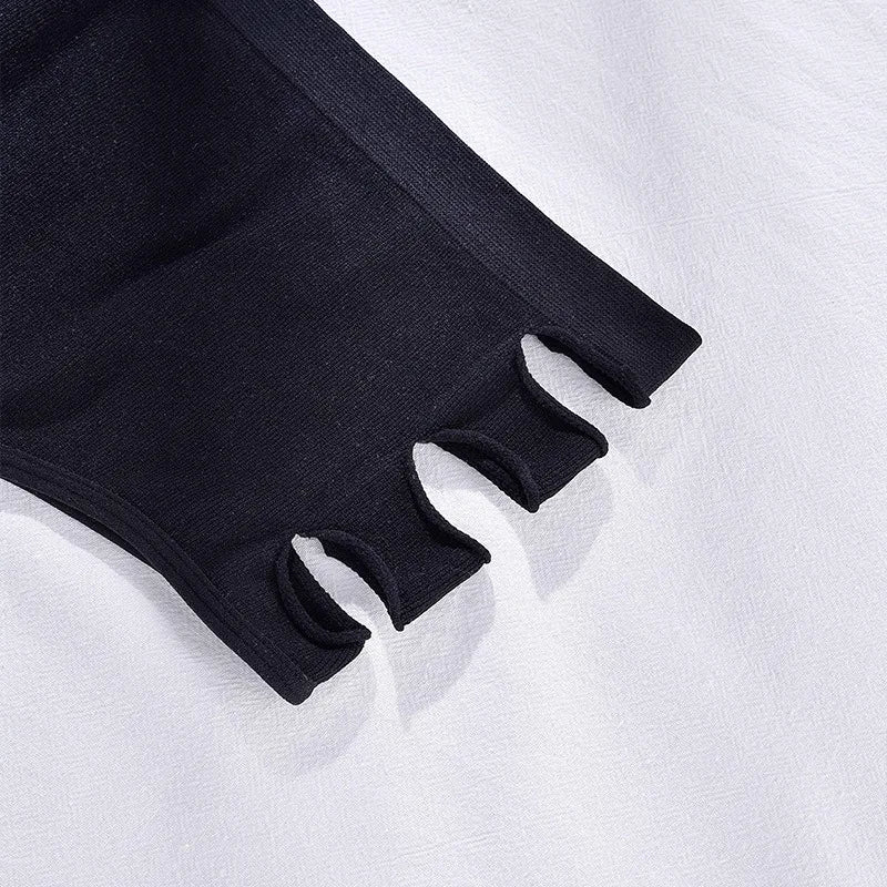 Sexy Women's Lingerie Panties Plus Size High Waist Briefs Comfort Solid Intimates Women Underwear Women Hollow Out Briefs S-4XL