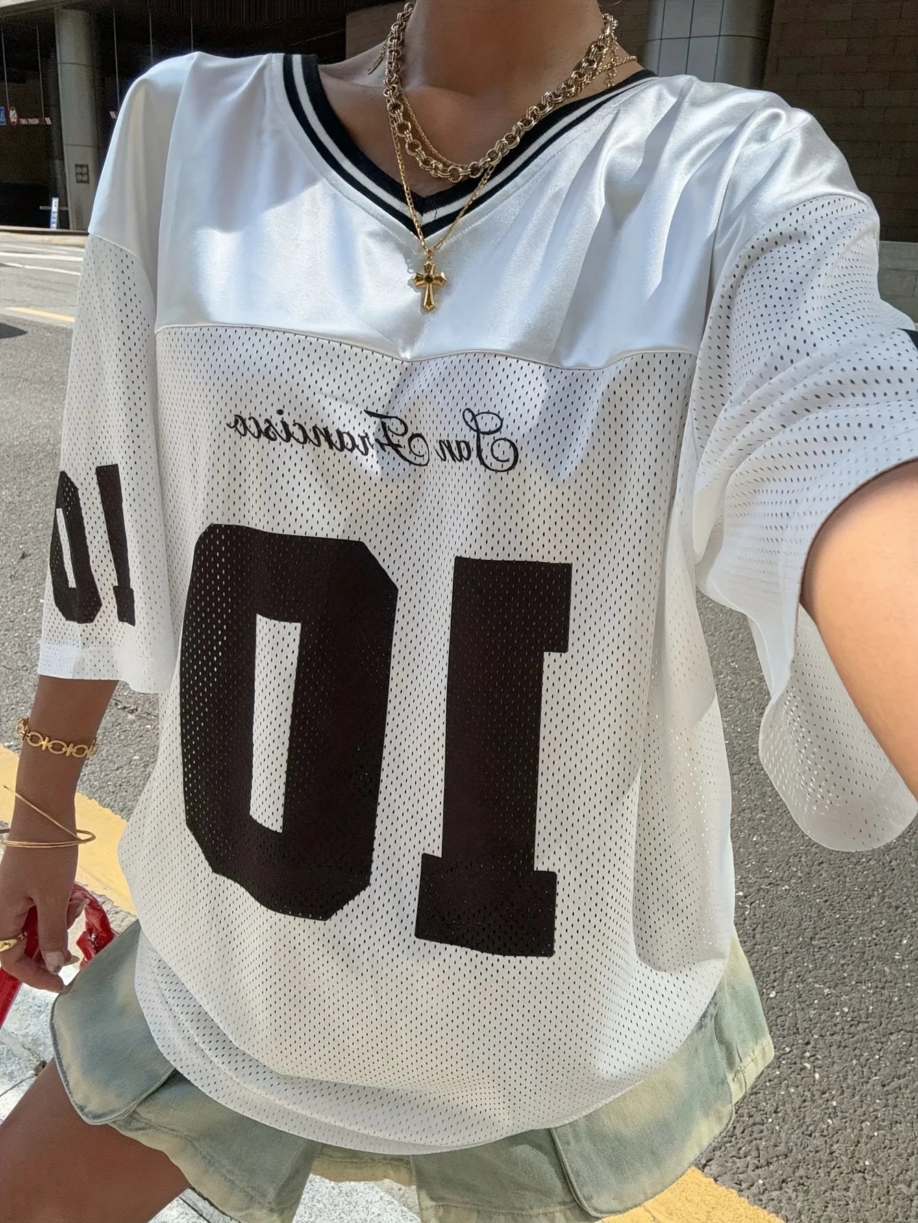 Summer 2025 New Casual Fashion American Spice Girls Digital sportswear for men and Women T-shirts