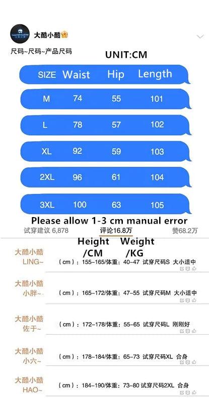 Spring Cargo pants New Popular Rice White Multi-pockets Overalls Harajuku stays Men Loose Casual Trousers Straight Mopping Pants
