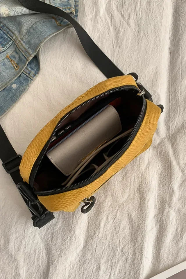 Bags for Women 2022 Women Pure Color Casual Tote Outdoor Bag Canvas Handbag Zipper Shoulder Bag Luxury Bag Bolsas Femininas