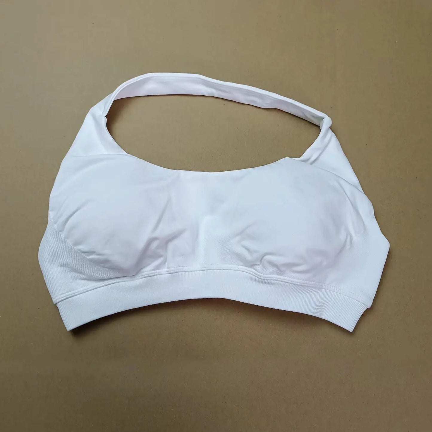 NCLAGEN Sports Bra Women Seamless Halter Top High Support Push-up Open Back Gym wear Fitness Yoga Workout underwear