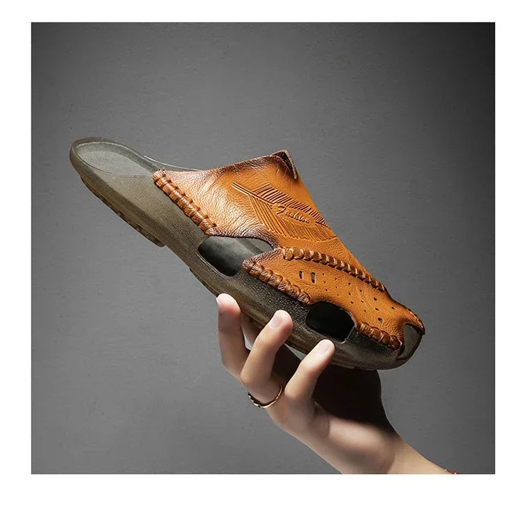 Men's Summer Sandals for Men Shoes Comfortable Man Sandal Low Price Shoe Replicas Luxury Brands Shoes Casual Sneakers Slippers
