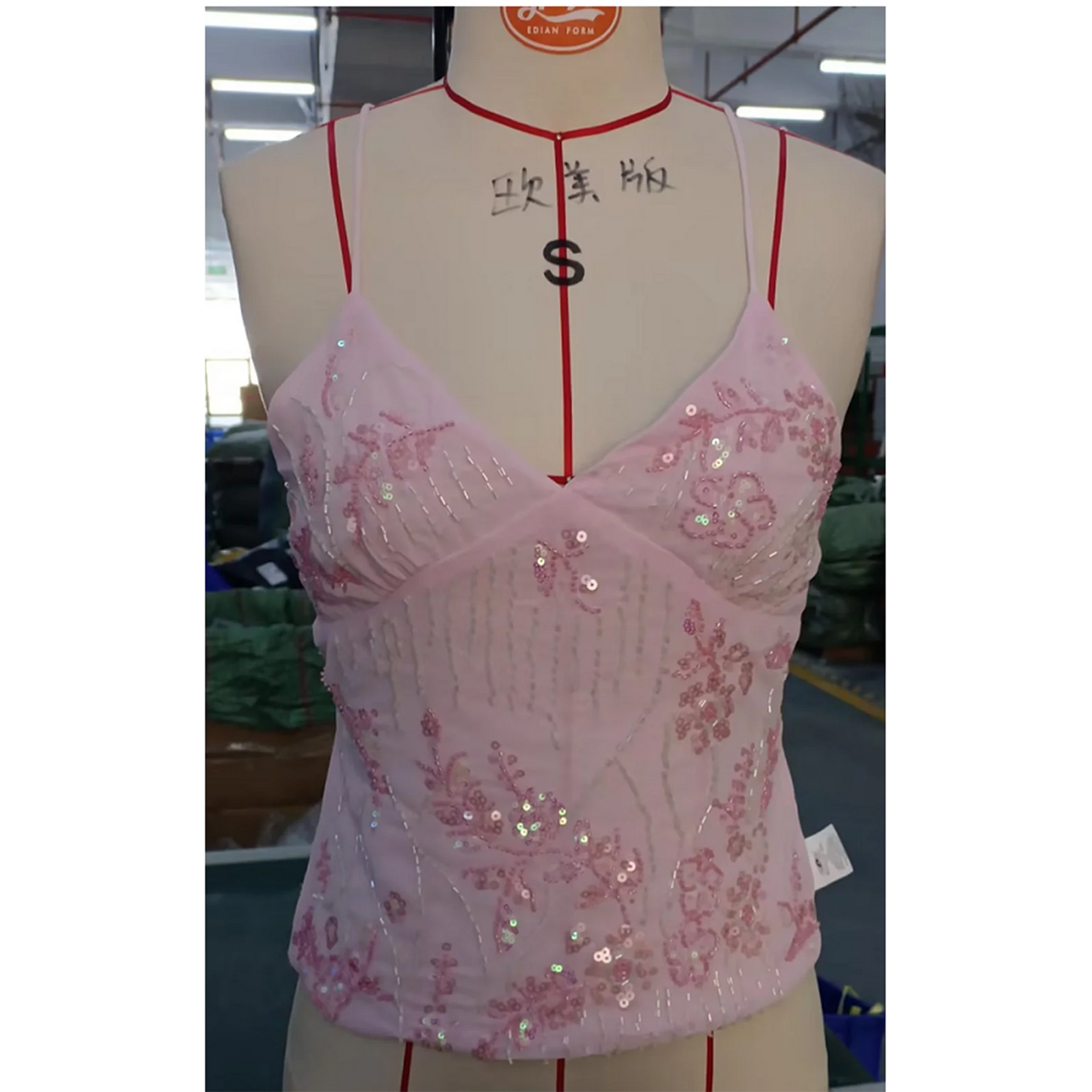 Women Boho Sexy Sequin Sparkle Halter Crop Tops Sleeveless Backless Bandage Cami Tank Tops Y2k Coquette Camisole Club Party