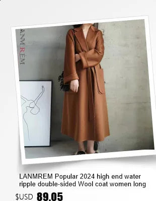 LANMREM 3D Flower Embroidery Knitted Cardigan Women's Long Sleeves Single Braested Contrast Color Sweater 2025 Spring New 2Z2350