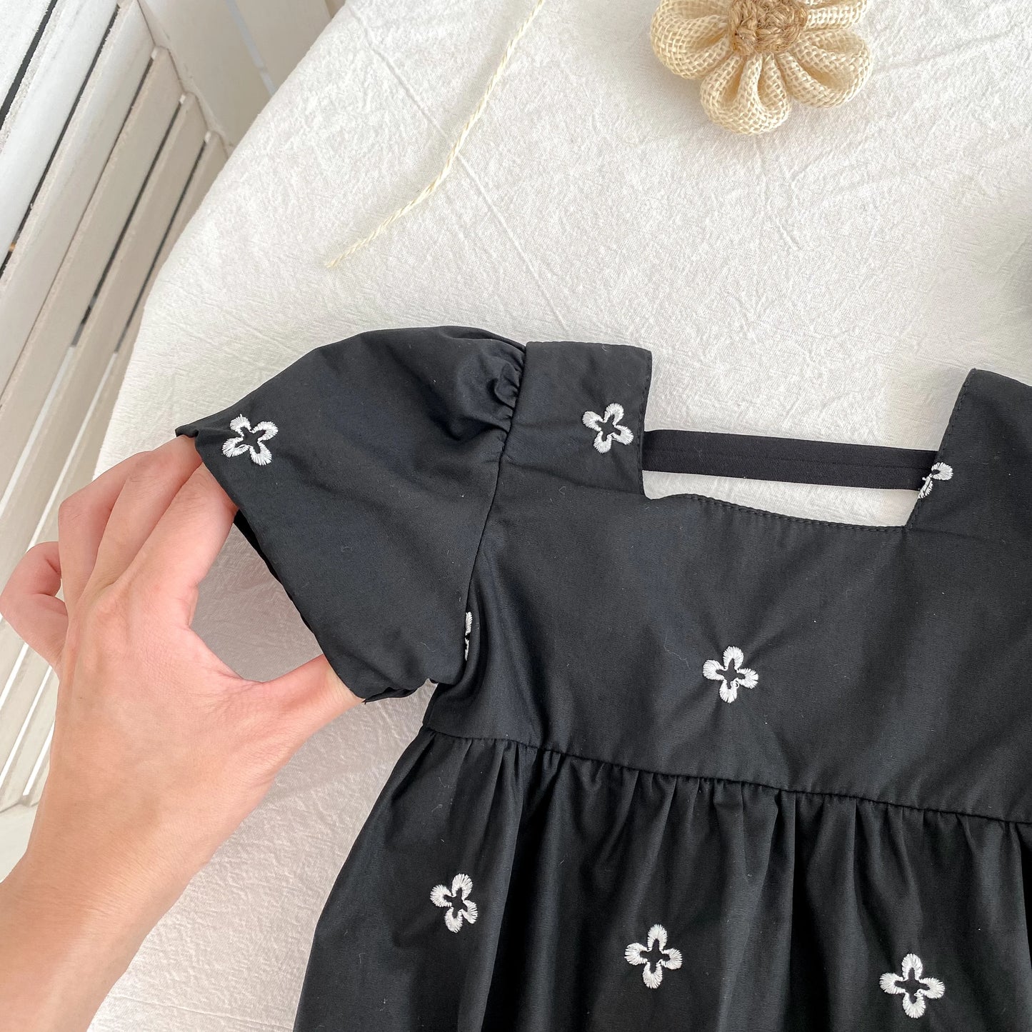 New Summer Newborn Clothes Kids Baby Girls Rompers 4 Colors New Infant Kids Baby Girls Embroider Flower Baby Rompers Clothes