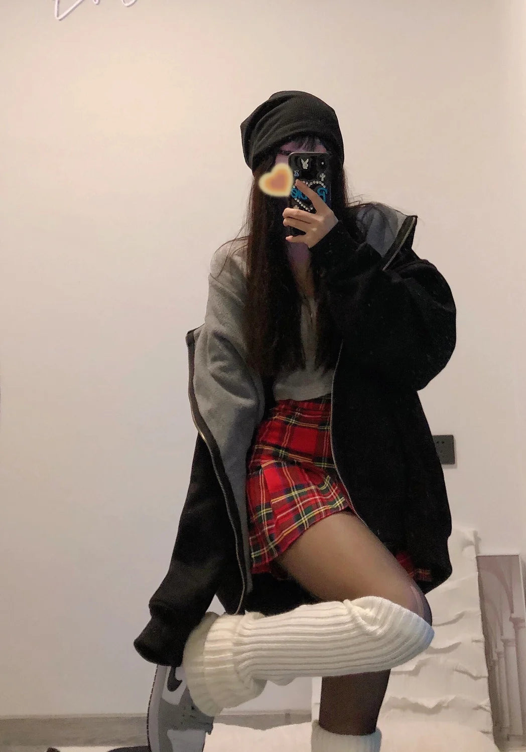 Plaid Pleated Mini Skirts for Women Casual Simple Korean Fashion Preppy Style Vintage Chic High Waist Faldas Hotsweet All-match