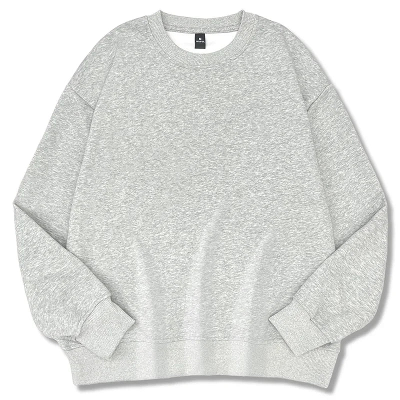 LEGIBLE 2025 Autumn Winter Woman's Hoodies Oversize Female Loose Solid Thicken Fleece Warm Women Sweatshirts Lady