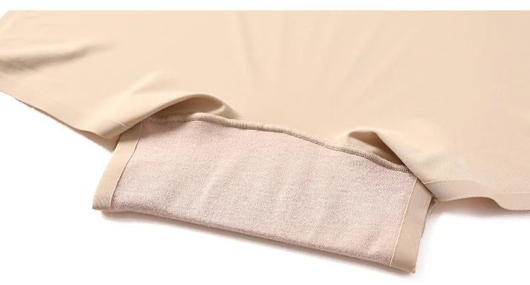 CINOON Seamless Sports Shorts Women's Panties High-Waist Tummy Hips Safety Pants Slim Shaping Underwear Ice Silk Boxer Briefs