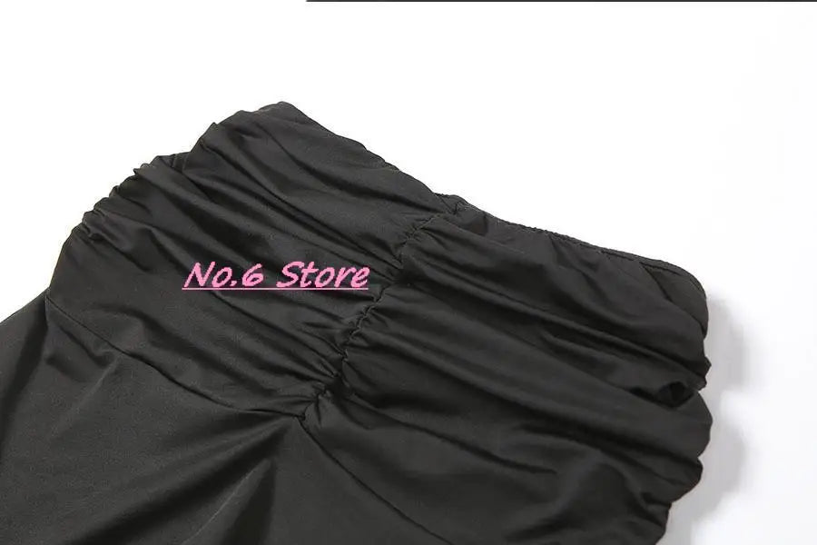 2022 Sexy Two-piece Solid Color Mini Skirt Female Sexy V-neck Crop Top + Elastic Waist Short Skirt Suit Harajuku Y2k Summer Suit