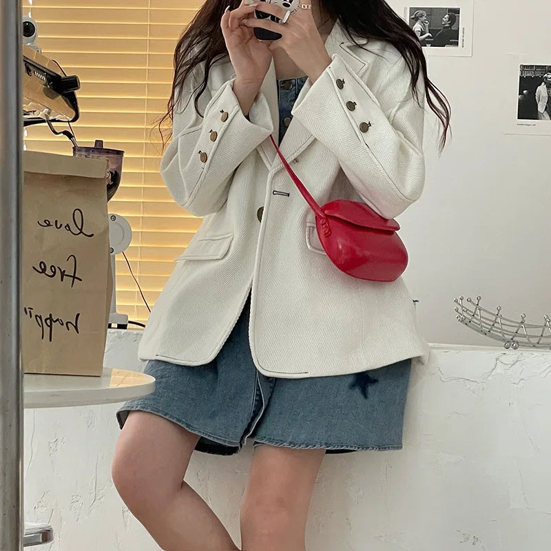 Fashion Women Messenger Bag PU Leather Small Shell Bag Vintage Shoulder Bag Ladies Handbags Luxury Purse Crossbody Bags