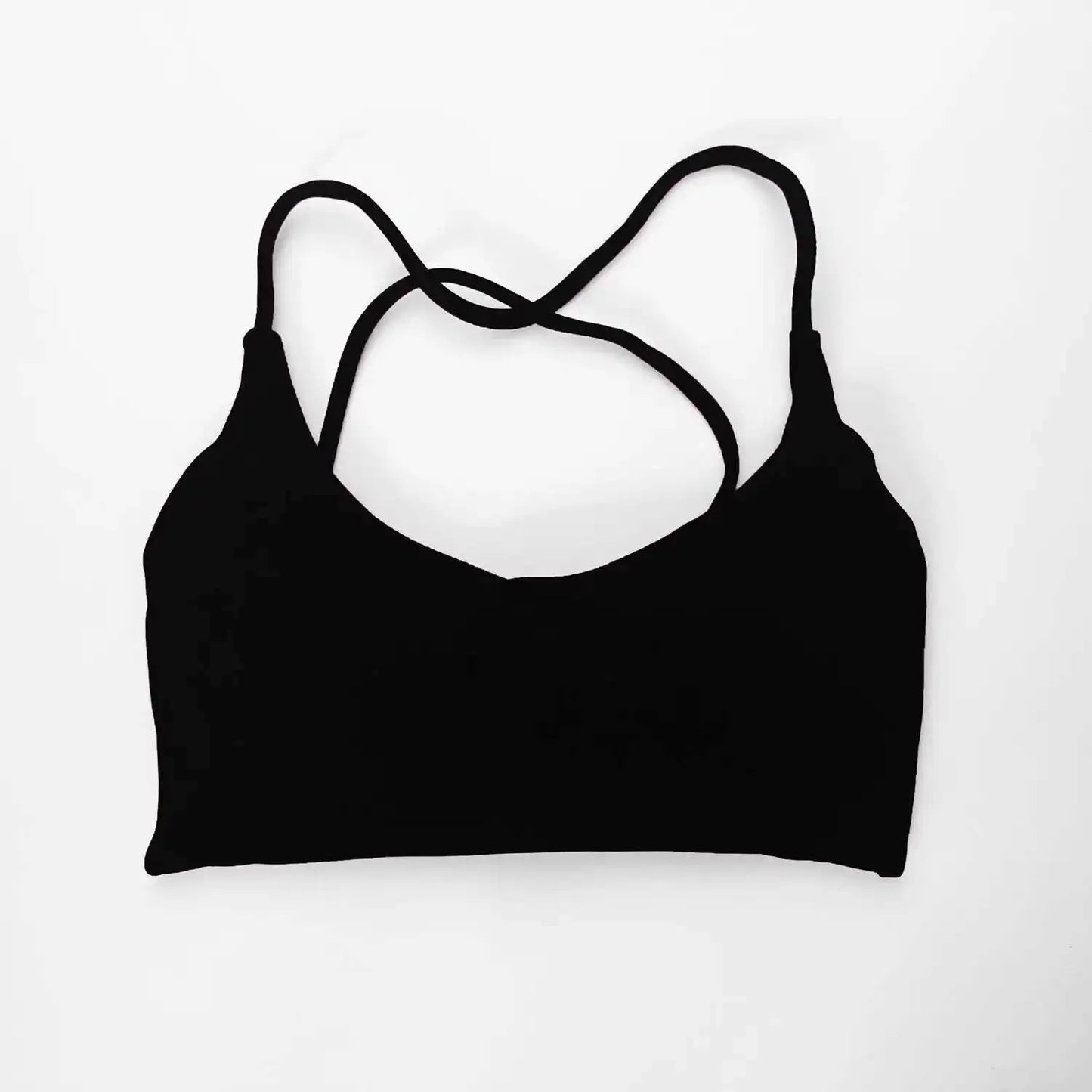 NCLAGEN Twist Back Bra High Support Sports Top Women Gym Clothes Wear Workout Push-up Seamless Yoga Underwear Fitness Running