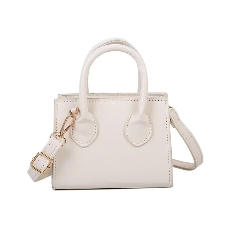 Small Square Bag New Popular Retro Mini Handbag Literary Crowds Shoulder Messenger Female Bag Mini One Shoulder Crossbody Bag