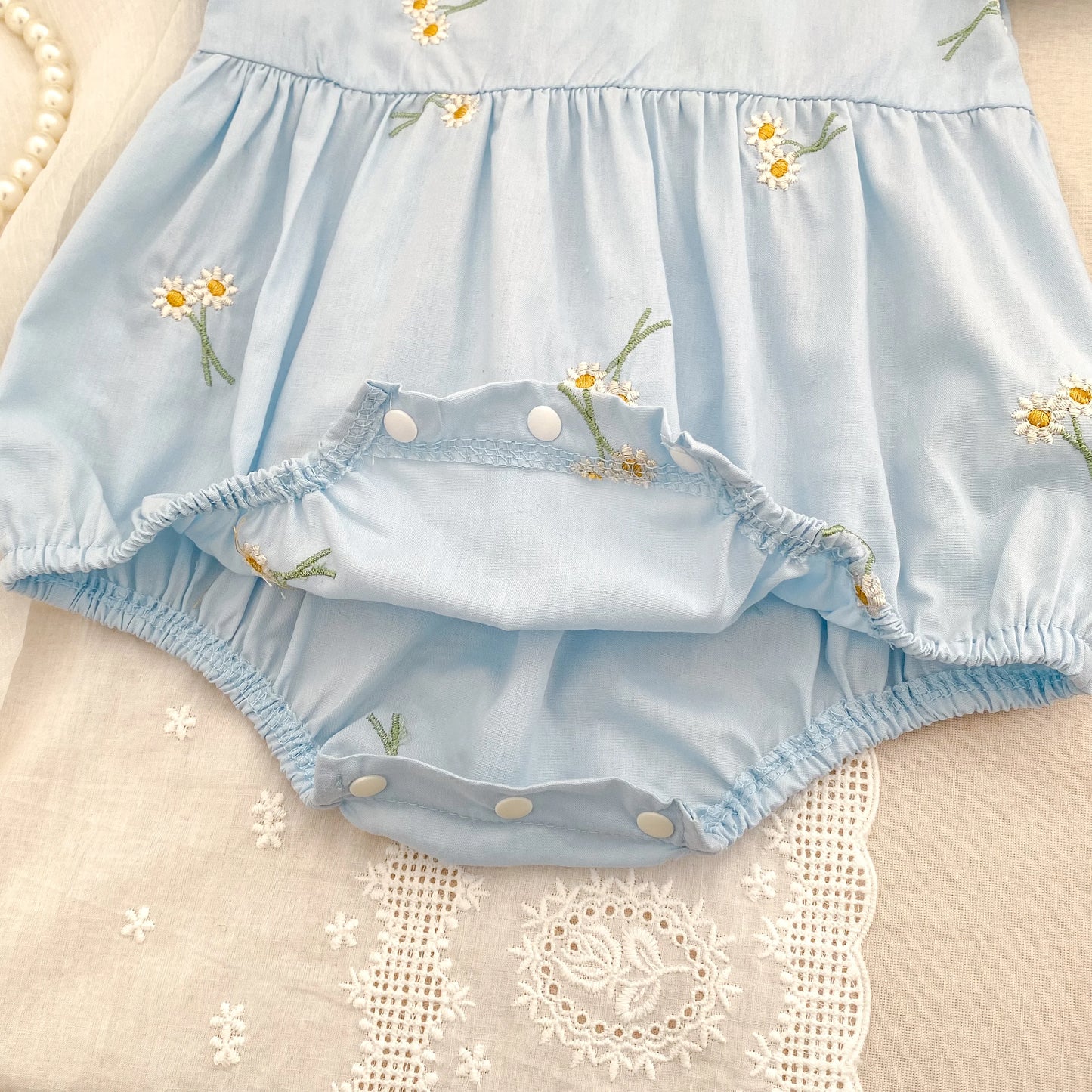 New Summer Newborn Clothes Kids Baby Girls Rompers 4 Colors New Infant Kids Baby Girls Embroider Flower Baby Rompers Clothes