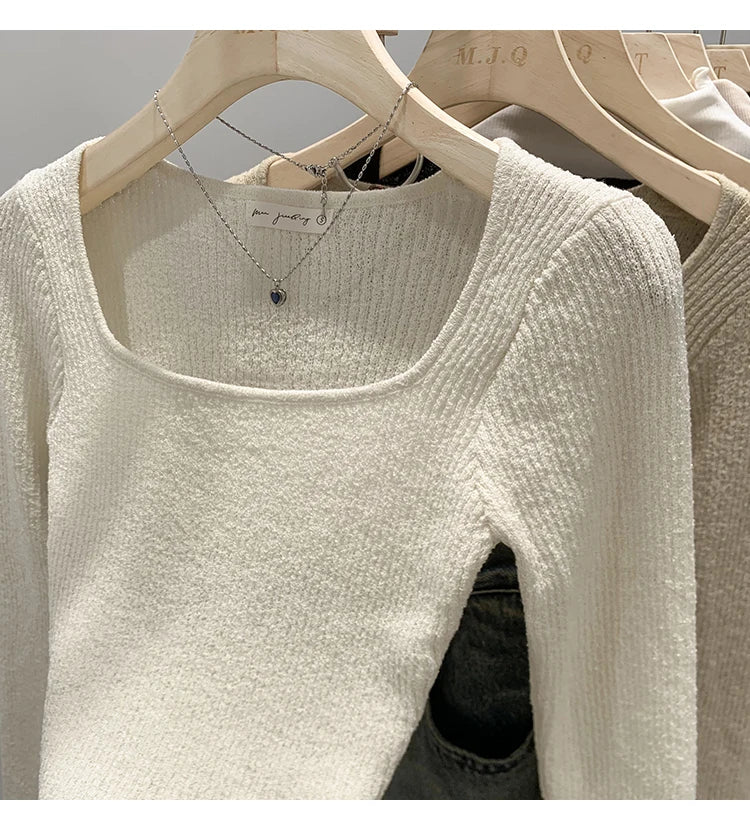Women Sweater Womens Winter Sweaters Pullover Traf Female Knitting Overszie Long Sleeve Loose Knitted Outerwear ropa de mujer