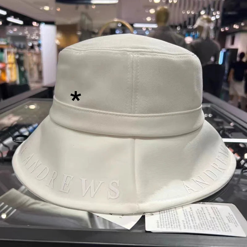 New luxury women's sports outdoor fisherman hat golf cap