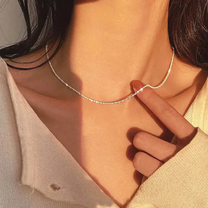 New Fashion Hollow Korean Sweet Love Heart Choker Necklace Statement Girlfriend Gift Cute Necklace Jewelry Collier Femme 2022