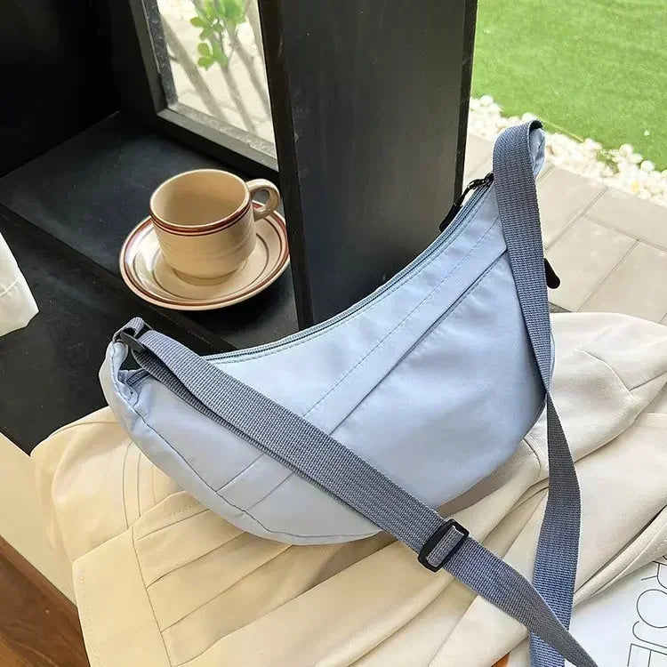 Summer New Nylon Waterproof All-match Messenger Bag Dumpling Bag Men and Women Multi-color High-quality Shoulder Bags