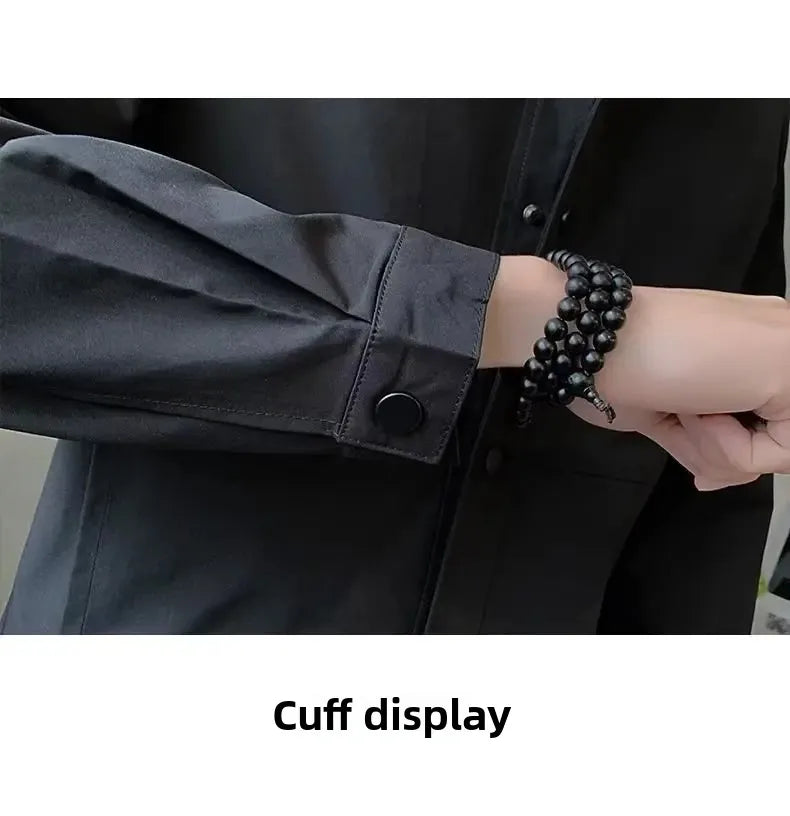Casual Collared Men's Jacket Hot Sale Of The Season New Style British Style Versatile Spring Autumn Youth Casual Fashionable Mal
