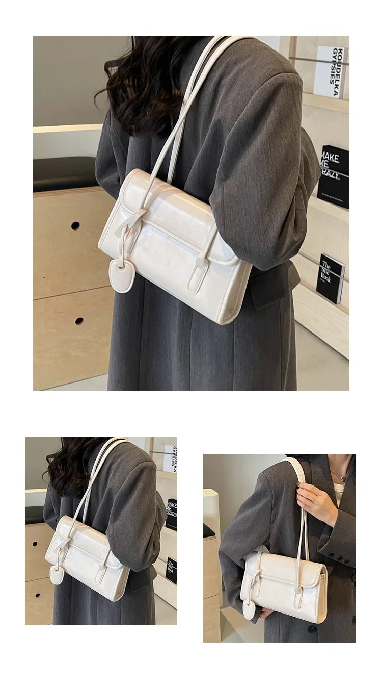 Large Capacity Underarm Bag Women 2025 New High Sense Women Versatile Autumn and Winter Fashion Popular Portable Shoulder Bag