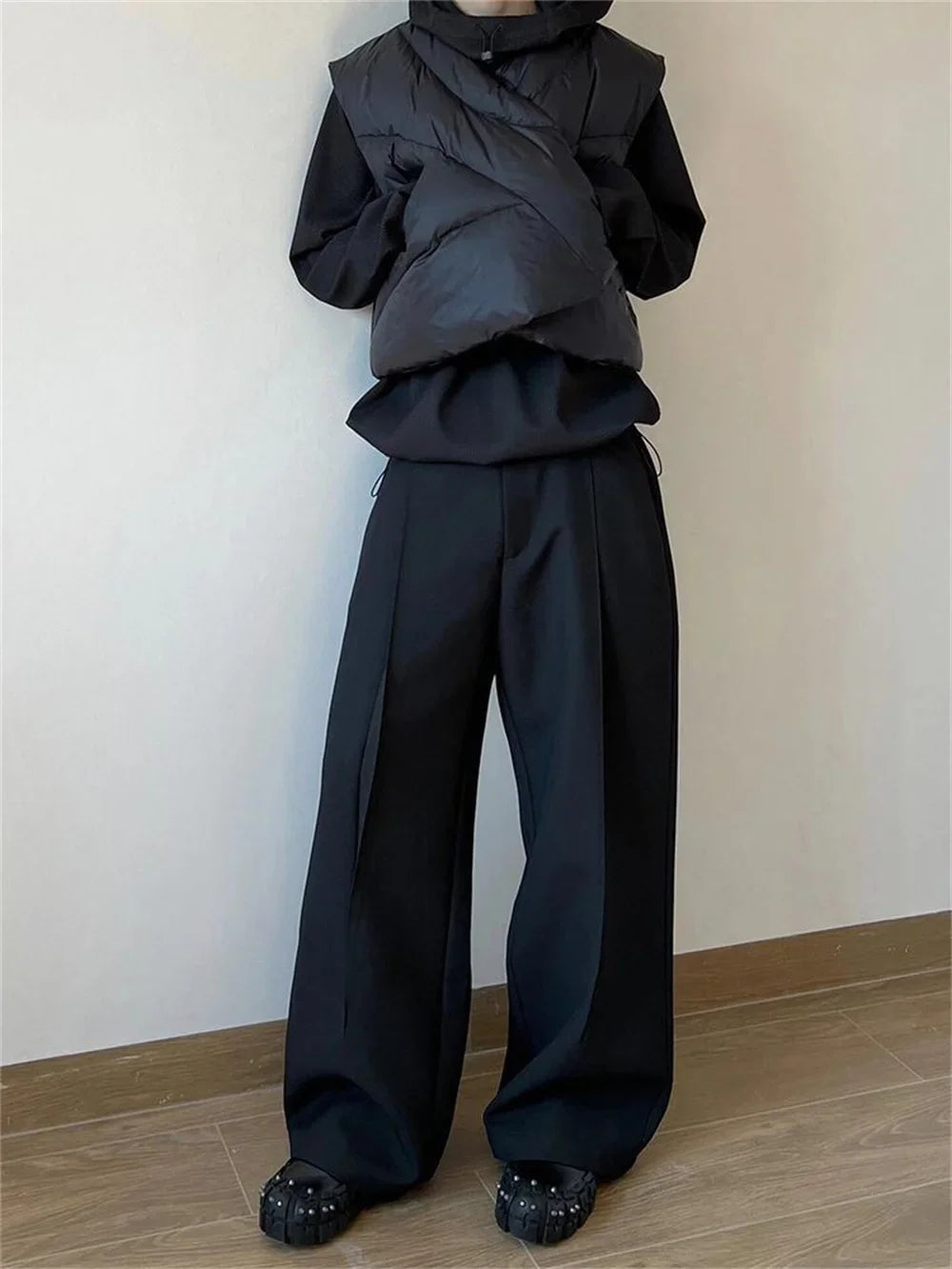 2025 New Vest Jacket Women Winter Warm Waistcoats Korean Fashion Ladies Stand Collar Down Coat Female Loose Oversize Outwears