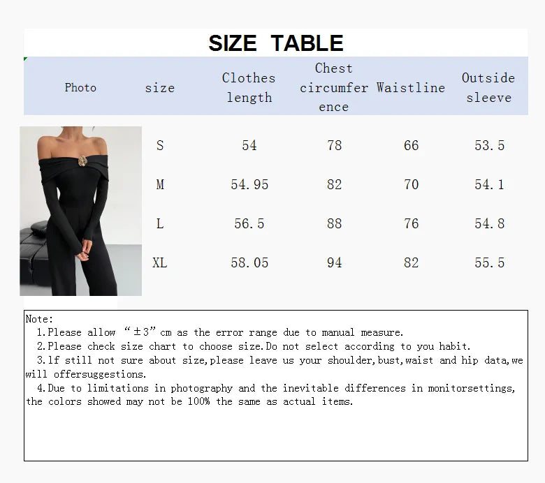 Women's casual sexy one-shoulder gold flower off-the-shoulder long sleeve top