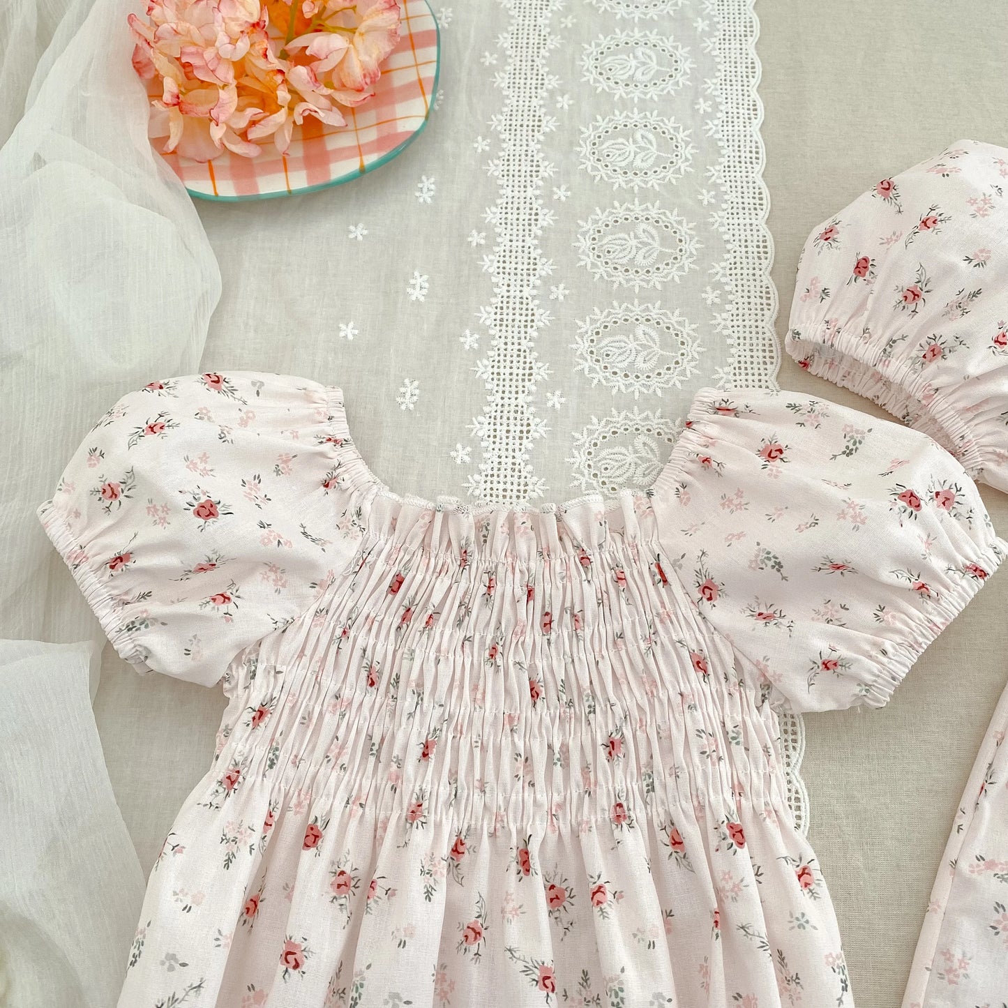 New Summer Newborn Clothes Kids Baby Girls Rompers 4 Colors New Infant Kids Baby Girls Embroider Flower Baby Rompers Clothes