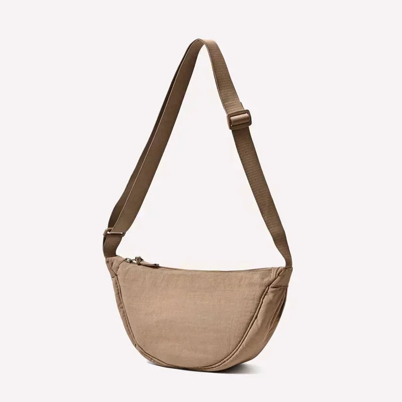 Summer New Nylon Waterproof All-match Messenger Bag Dumpling Bag Men and Women Multi-color High-quality Shoulder Bags