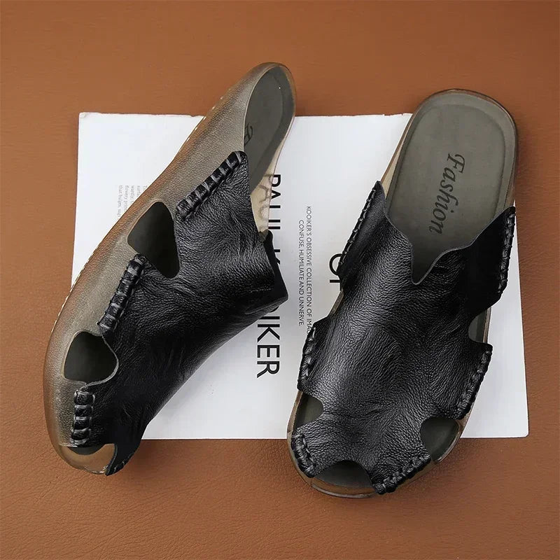 Men's Summer Sandals for Men Shoes Comfortable Man Sandal Low Price Shoe Replicas Luxury Brands Shoes Casual Sneakers Slippers