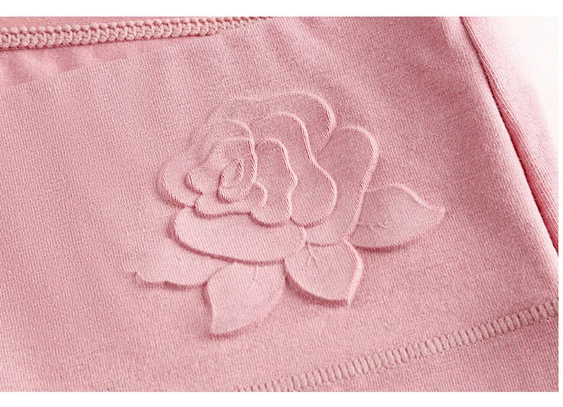 4Pcs/Set High Waist Underwear Cotton Panties Women Body Slimming Solid Briefs Plus Size Underpants Female Breathable Lingeries