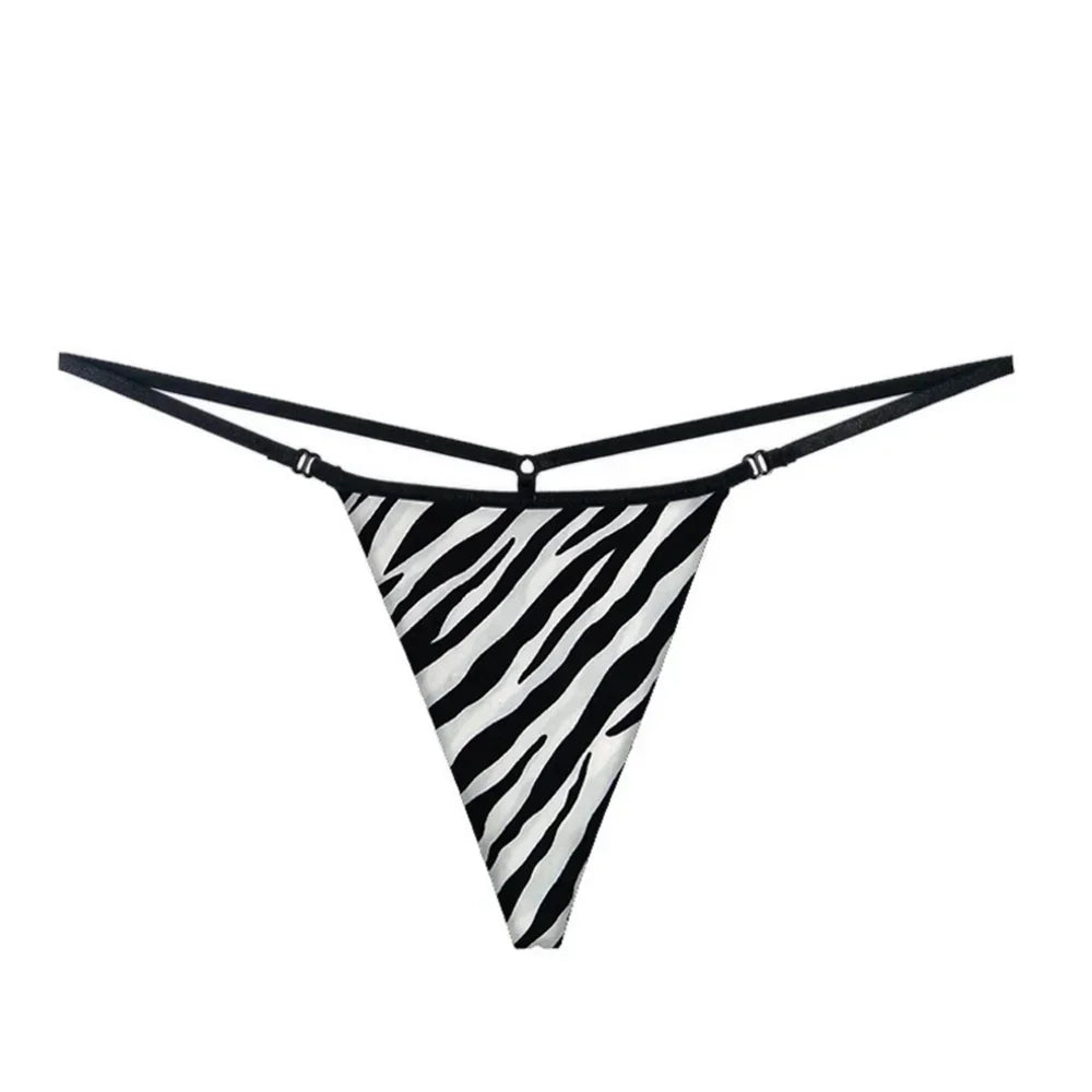 Camouflage Women Thongs and G Strings Cotton Sexy Printed Female Panties Comfortable Seamless Lingerie