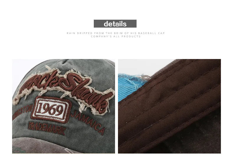 Retro Letter Embroidery Baseball Caps Spring Summer Men Women Cotton Adjustable Casual Hat Hip Hop Streetwear Sun Hats y2k hat