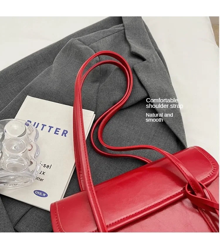Large Capacity Underarm Bag Women 2025 New High Sense Women Versatile Autumn and Winter Fashion Popular Portable Shoulder Bag