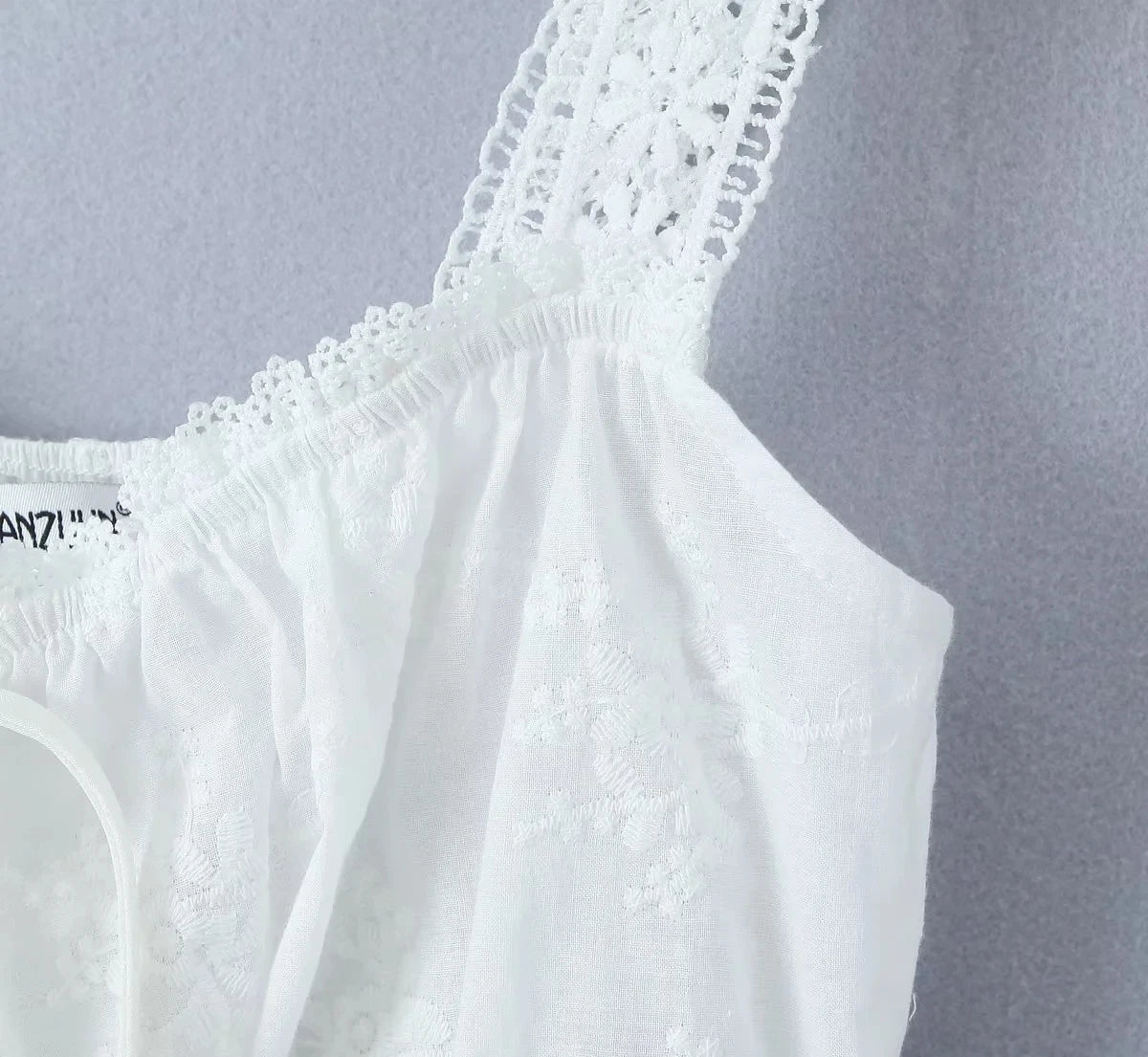 Lace Skirt Set Dress Summer Women Beach Holiday Sexy Cotton Matching Set Outfits Spring White 2 Pcs Vestidos Female Set 2025
