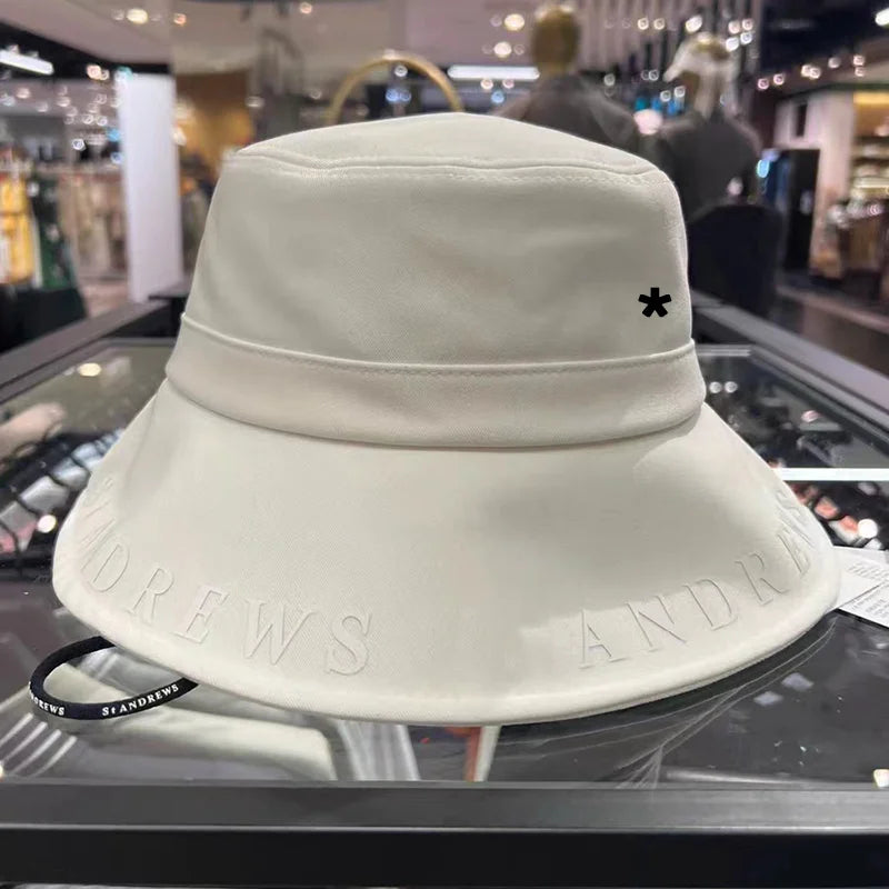 New luxury women's sports outdoor fisherman hat golf cap
