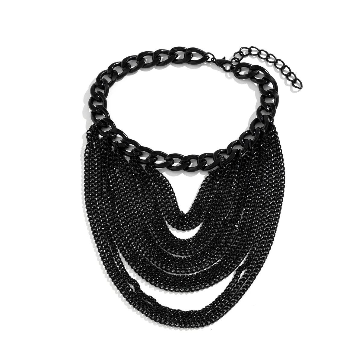 Sexy Elegant Multilayer Long Tassel Chain Anklets for Women Exquisite Gold Color High Heel Shoes Feet Chains Wed Party Jewelry