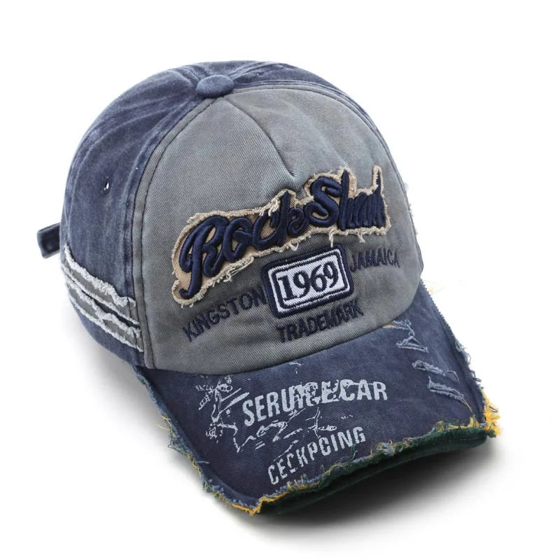 Retro Letter Embroidery Baseball Caps Spring Summer Men Women Cotton Adjustable Casual Hat Hip Hop Streetwear Sun Hats y2k hat