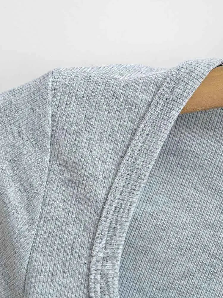 Summer square neck high elasticity crop top women's short sleeved sexy top slim fit pullover base shirt