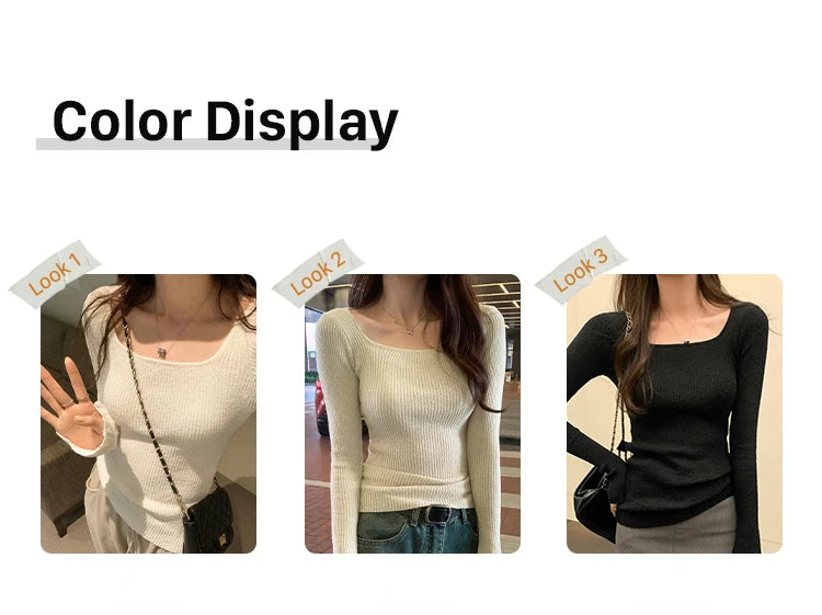 Women Sweater Womens Winter Sweaters Pullover Traf Female Knitting Overszie Long Sleeve Loose Knitted Outerwear ropa de mujer