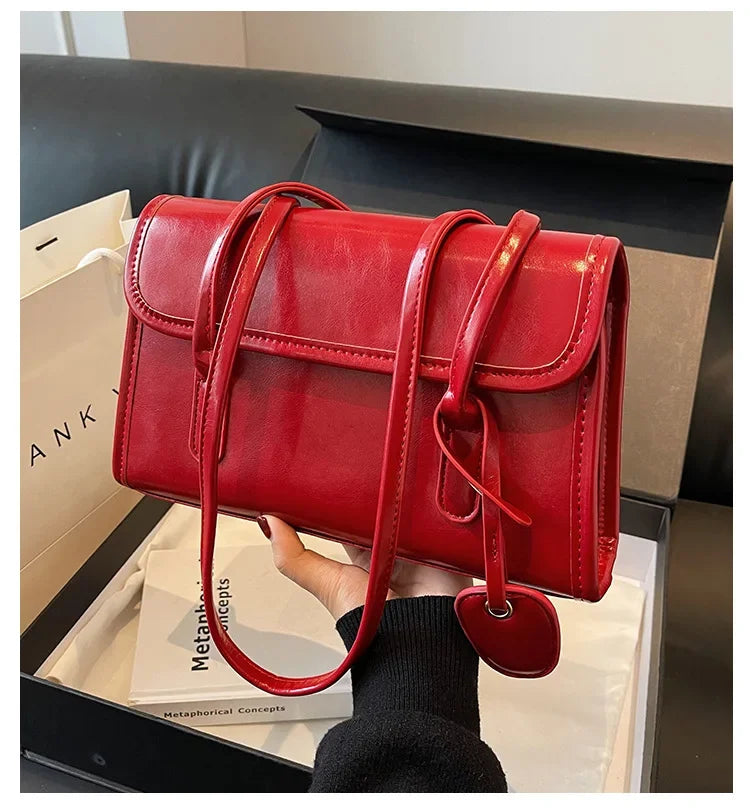 Large Capacity Underarm Bag Women 2025 New High Sense Women Versatile Autumn and Winter Fashion Popular Portable Shoulder Bag