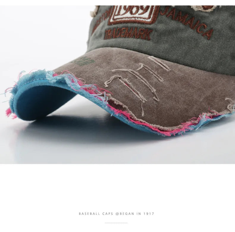 Retro Letter Embroidery Baseball Caps Spring Summer Men Women Cotton Adjustable Casual Hat Hip Hop Streetwear Sun Hats y2k hat
