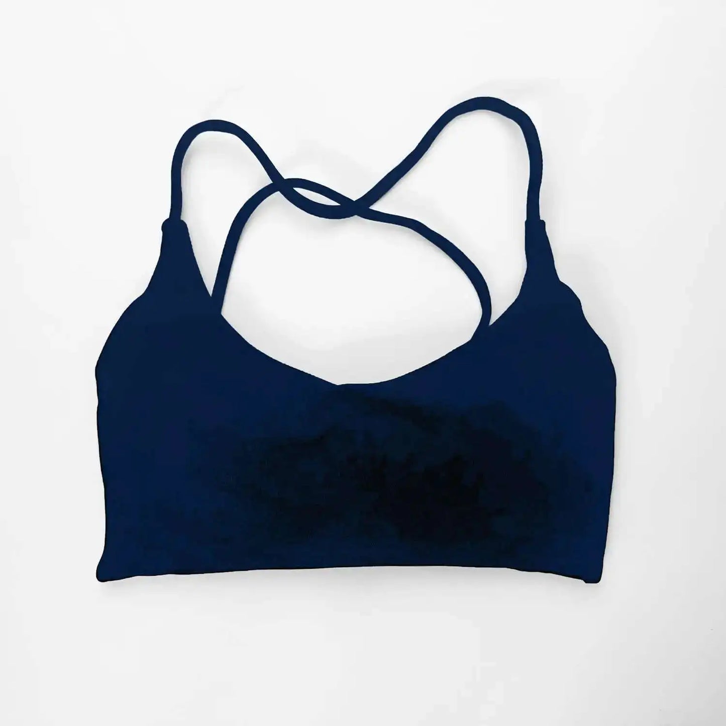 NCLAGEN Twist Back Bra High Support Sports Top Women Gym Clothes Wear Workout Push-up Seamless Yoga Underwear Fitness Running