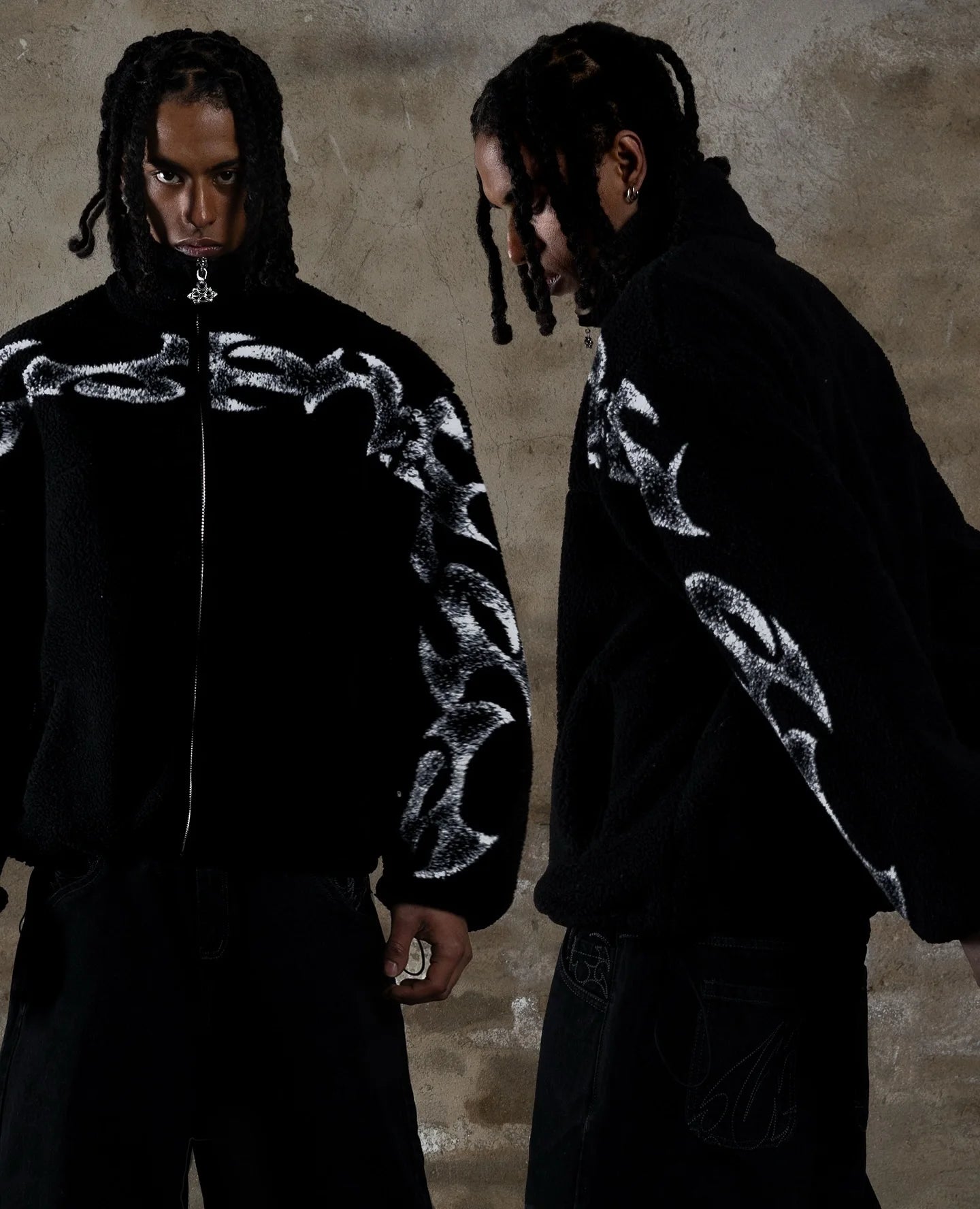 Street Cool Original Jacket Graphic Printed Jacket Upright Collar Zipper Autumn - Winter New Retro Classic Hip Hop Men And Women