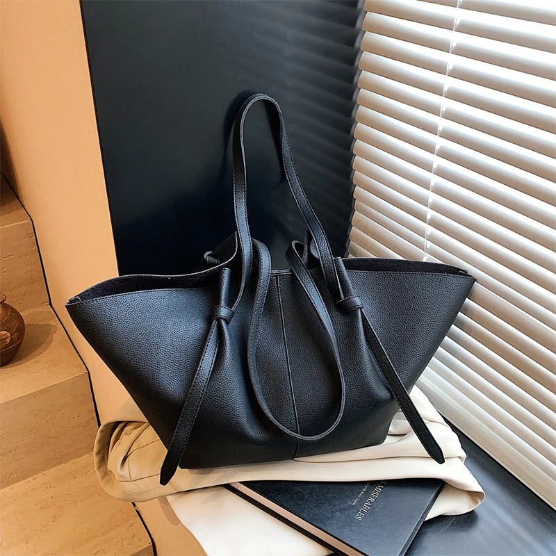 Women's Shoulder Bag Suede Nubuck Large Capacity Hand-held Wing Tote Bag Designer Long Shoulder Strap Shopping Roomy Bags New
