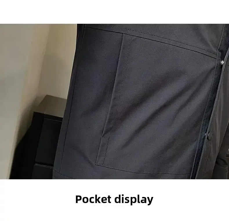 Casual Collared Men's Jacket Hot Sale Of The Season New Style British Style Versatile Spring Autumn Youth Casual Fashionable Mal