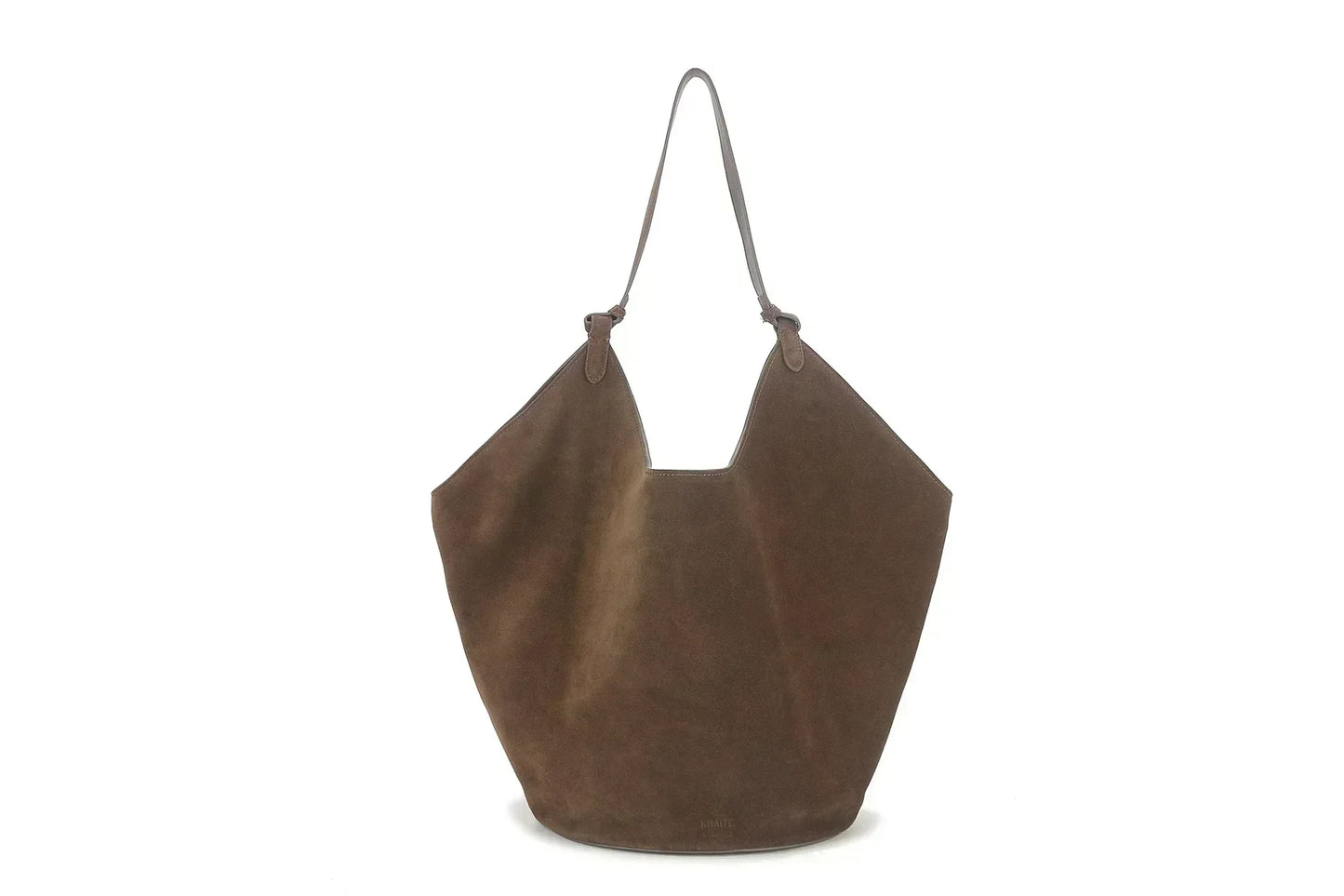 2023 Autumn and Winter Handbag Genuine Leather Dumpling Bucket Bag Niche Shoulder Tote