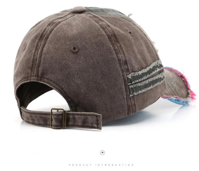 Retro Letter Embroidery Baseball Caps Spring Summer Men Women Cotton Adjustable Casual Hat Hip Hop Streetwear Sun Hats y2k hat
