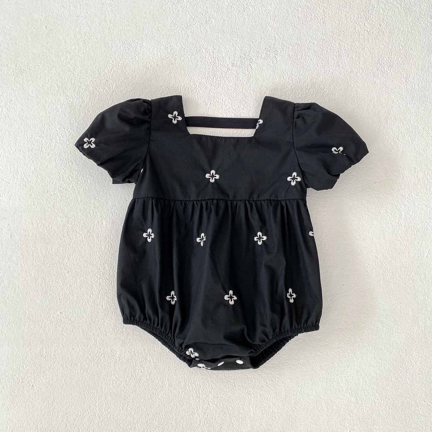 New Summer Newborn Clothes Kids Baby Girls Rompers 4 Colors New Infant Kids Baby Girls Embroider Flower Baby Rompers Clothes