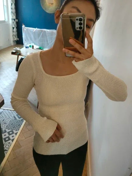 Women Sweater Womens Winter Sweaters Pullover Traf Female Knitting Overszie Long Sleeve Loose Knitted Outerwear ropa de mujer